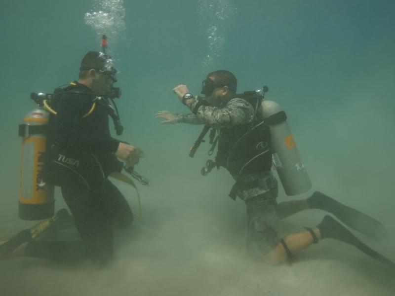 Fotografía de actividades de buceo