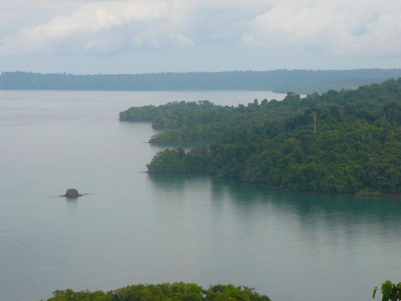 Fotografía tomada durante la Gira al Parque Nacional Coiba